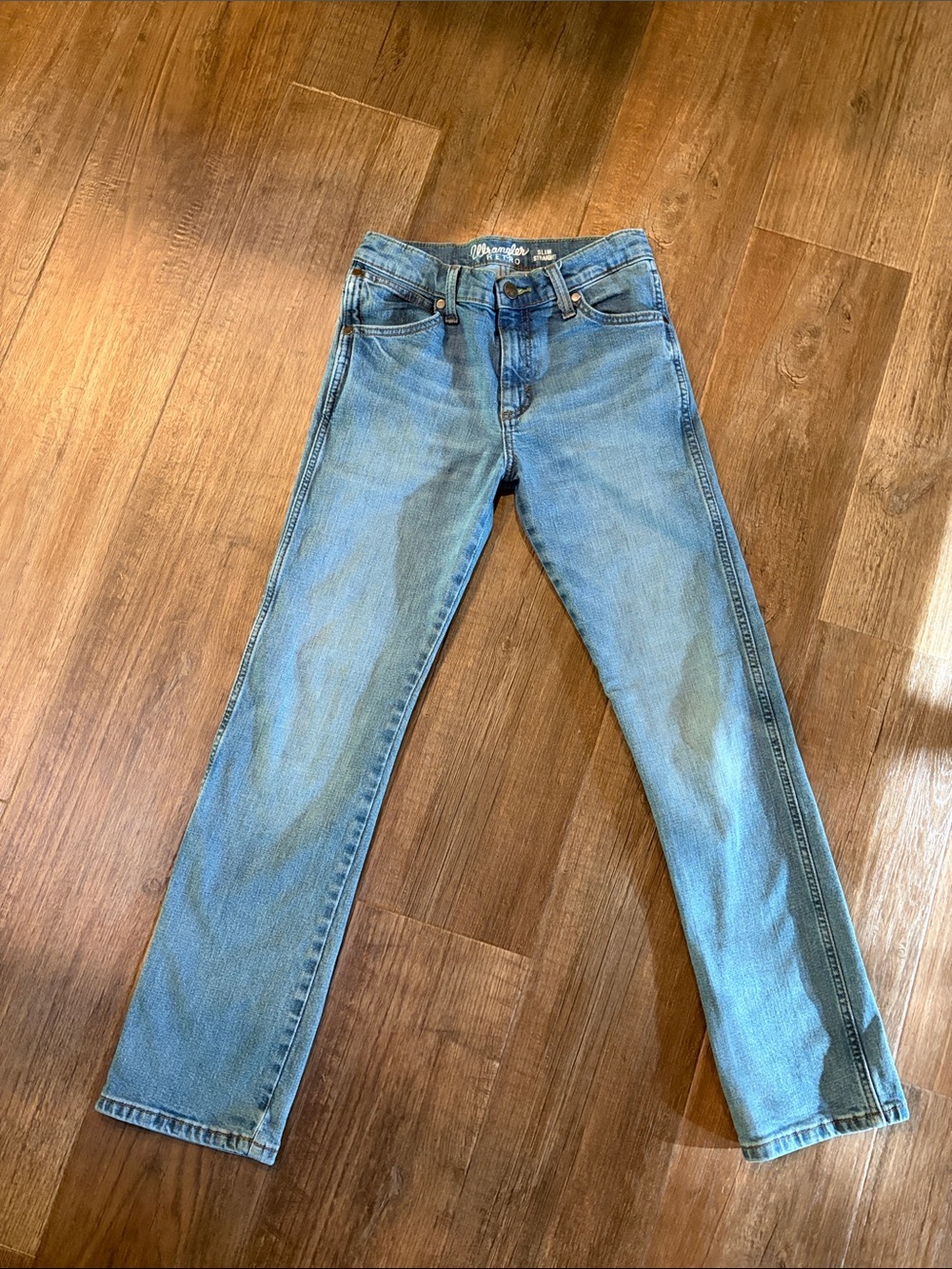 Boys Wrangler Retro slim straight jeans